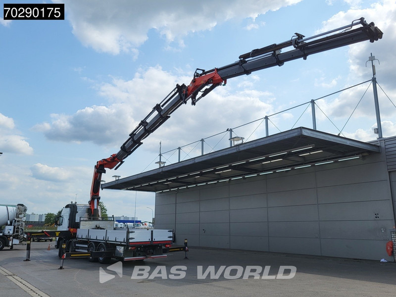 Volvo FM 480 8X2 Palfinger PK85002 Crane+Jib Lifting-Axle Big-Axle Automatic Euro 4 - Platforminis/ Bortinis sunkvežimis, Sunkvežimis su kranu: foto 2 Volvo FM 480 8X2 Palfinger PK85002 Crane+Jib Lifting-Axle Big-Axle Automatic Euro 4 - Platforminis/ Bortinis sunkvežimis, Sunkvežimis su kranu: foto 2