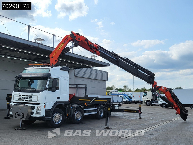 Volvo FM 480 8X2 Palfinger PK85002 Crane+Jib Lifting-Axle Big-Axle Automatic Euro 4 - Platforminis/ Bortinis sunkvežimis, Sunkvežimis su kranu: foto 5 Volvo FM 480 8X2 Palfinger PK85002 Crane+Jib Lifting-Axle Big-Axle Automatic Euro 4 - Platforminis/ Bortinis sunkvežimis, Sunkvežimis su kranu: foto 5