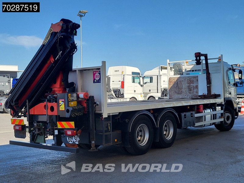Platforminis/ Bortinis sunkvežimis, Sunkvežimis su kranu Volvo FMX 370 6X4 Palfinger PK18002 EH Crane Kran Automatic Euro 5: foto 11