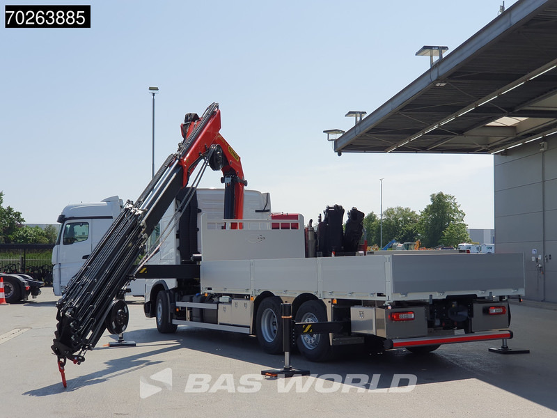Nauja Platforminis/ Bortinis sunkvežimis, Sunkvežimis su kranu Volvo FMX 460 6X2 Palfinger PK33002 Crane 8 Extensions Lift+Lenkachse ADR VEB+ Euro 6: foto 7