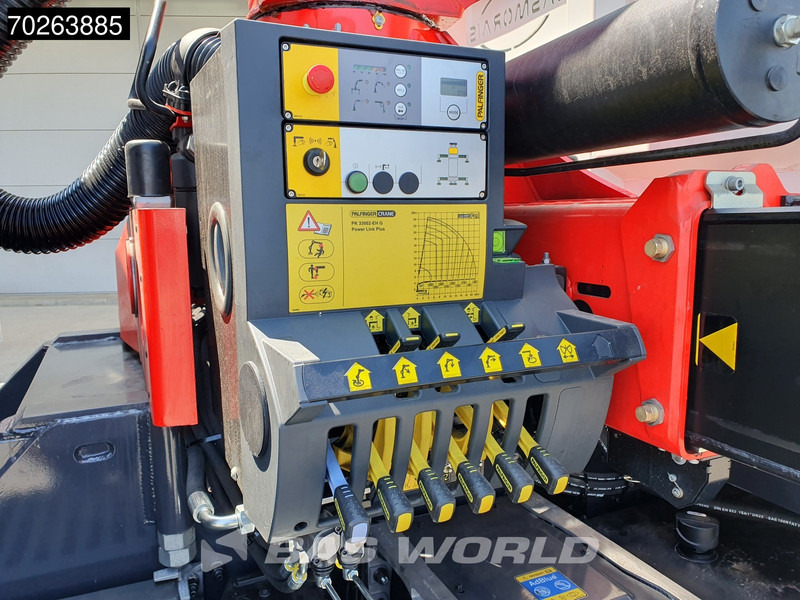 Nauja Platforminis/ Bortinis sunkvežimis, Sunkvežimis su kranu Volvo FMX 460 6X2 Palfinger PK33002 Crane 8 Extensions Lift+Lenkachse ADR VEB+ Euro 6: foto 20
