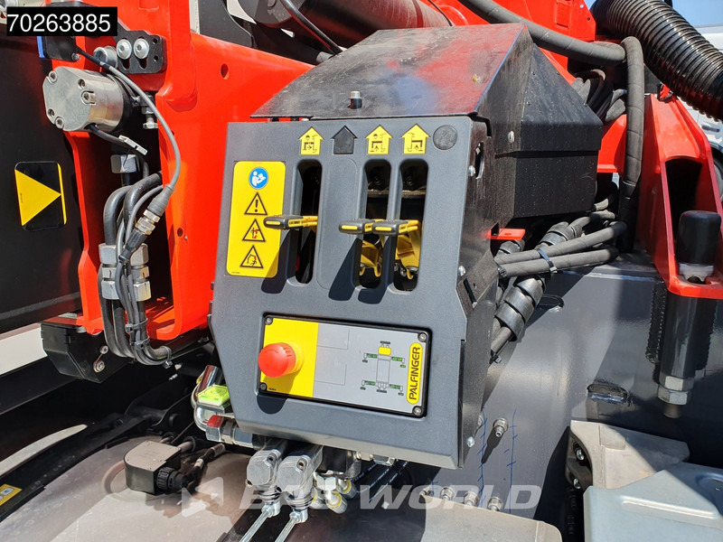 Nauja Platforminis/ Bortinis sunkvežimis, Sunkvežimis su kranu Volvo FMX 460 6X2 Palfinger PK33002 Crane 8 Extensions Lift+Lenkachse ADR VEB+ Euro 6: foto 19
