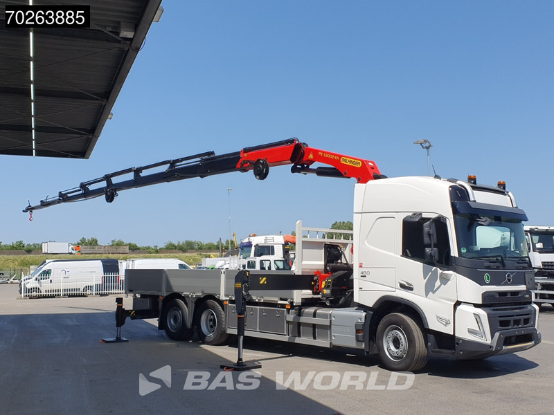 Volvo FMX 460 6X2 Palfinger PK33002 Crane 8 extenstions Lift+Lenkachse ADR VEB+ Euro 6 - Platforminis/ Bortinis sunkvežimis, Sunkvežimis su kranu: foto 3 Volvo FMX 460 6X2 Palfinger PK33002 Crane 8 extenstions Lift+Lenkachse ADR VEB+ Euro 6 - Platforminis/ Bortinis sunkvežimis, Sunkvežimis su kranu: foto 3