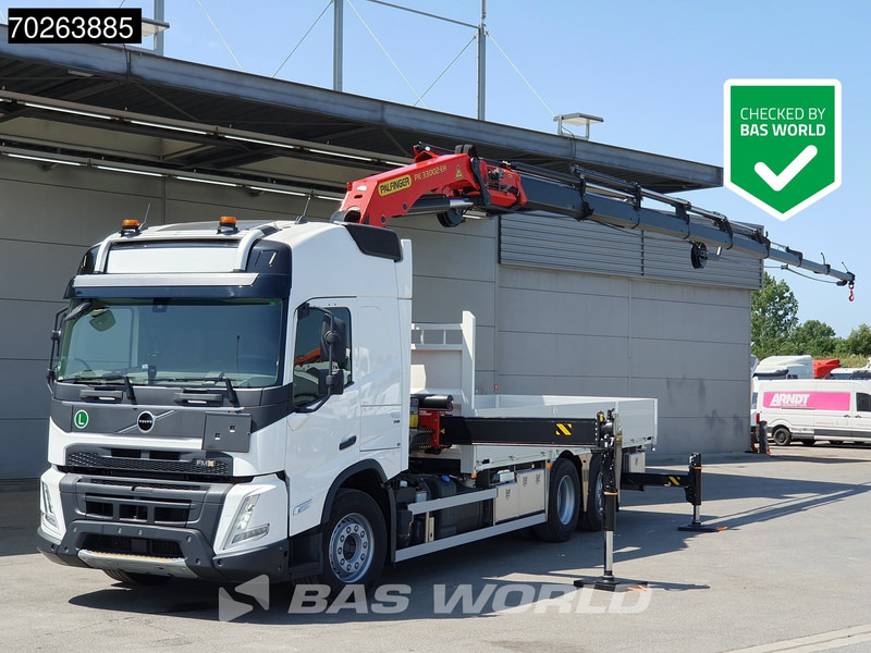 Volvo FMX 460 6X2 Palfinger PK33002 Crane 8 extenstions Lift+Lenkachse ADR VEB+ Euro 6 - Platforminis/ Bortinis sunkvežimis, Sunkvežimis su kranu: foto 1 Volvo FMX 460 6X2 Palfinger PK33002 Crane 8 extenstions Lift+Lenkachse ADR VEB+ Euro 6 - Platforminis/ Bortinis sunkvežimis, Sunkvežimis su kranu: foto 1