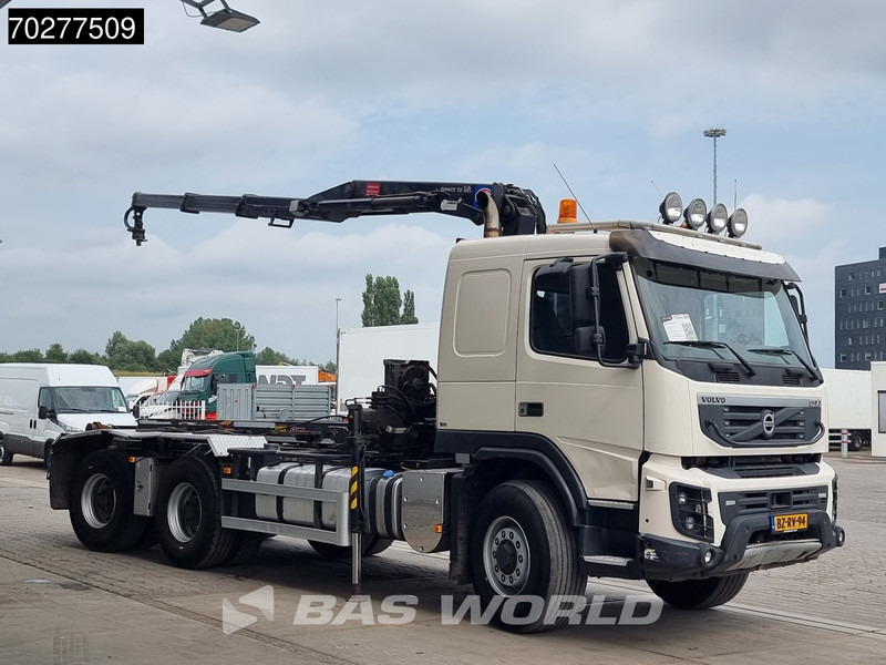 Volvo FMX 460 6X4 X-Track 6x6 HMF1643 kran Crane Big-Axle Lenkachse Euro 5 - Hook-lift sunkvežimis, Sunkvežimis su kranu: foto 3 Volvo FMX 460 6X4 X-Track 6x6 HMF1643 kran Crane Big-Axle Lenkachse Euro 5 - Hook-lift sunkvežimis, Sunkvežimis su kranu: foto 3