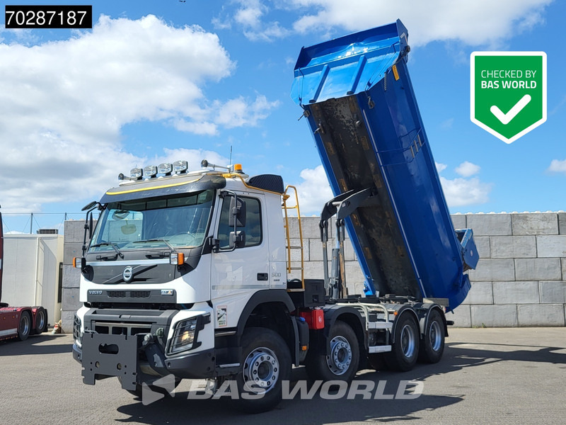 Savivartis sunkvežimis Volvo FMX 500 8X4 14m3 Manjot Tipper Retarder Automatic Big-Axle Euro 6: foto 1