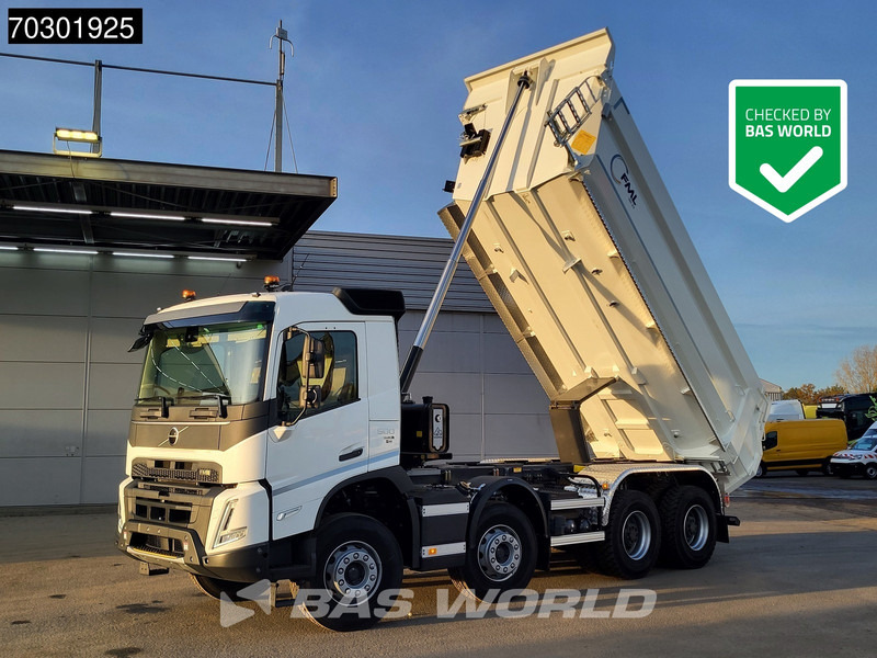 Volvo FMX 500 8X4 NEW! 18m3 tipper Steelsuspension Big-Axle Automatic Euro 6 - Savivartis sunkvežimis: foto 1 Volvo FMX 500 8X4 NEW! 18m3 tipper Steelsuspension Big-Axle Automatic Euro 6 - Savivartis sunkvežimis: foto 1