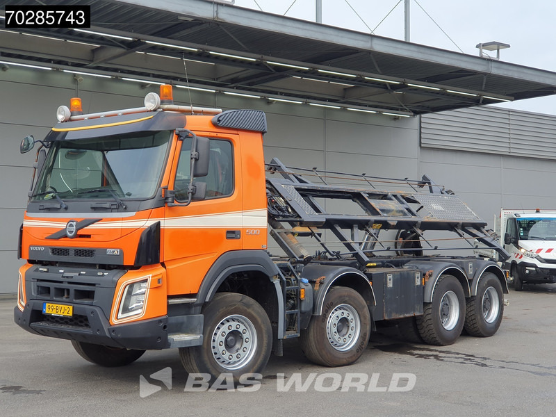 Volvo FMX 500 FMX 8X4 NL-Truck 28tons SAWO 3-Side cable lift Steelsuspension Retarder Automatic Euro 6 - Sunkvežimis - kabelių sistema: foto 3 Volvo FMX 500 FMX 8X4 NL-Truck 28tons SAWO 3-Side cable lift Steelsuspension Retarder Automatic Euro 6 - Sunkvežimis - kabelių sistema: foto 3