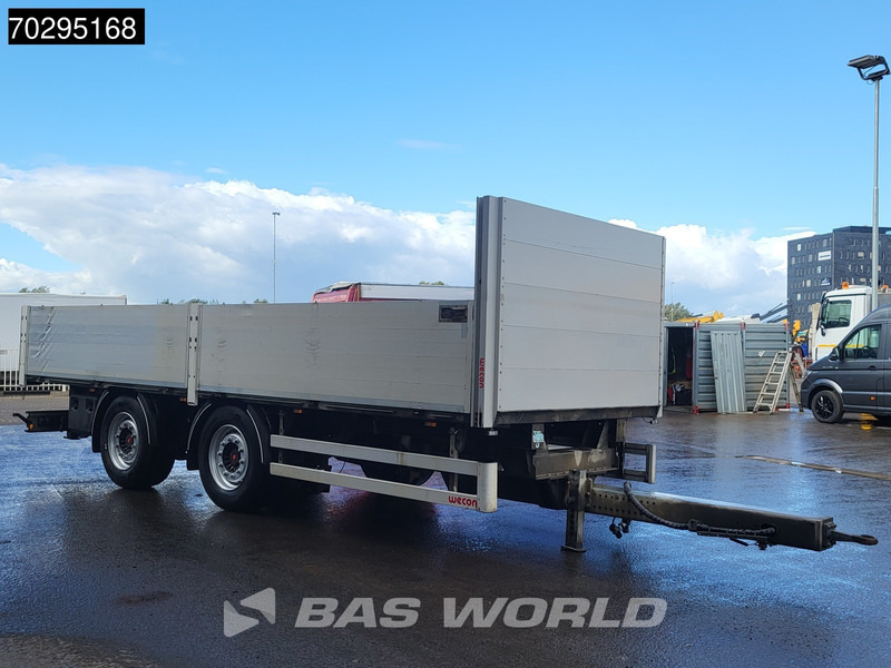 Wecon PC 2 axles Lift-Axle Kooi aap - Platforminė/ Bortinė priekaba: foto 3 Wecon PC 2 axles Lift-Axle Kooi aap - Platforminė/ Bortinė priekaba: foto 3