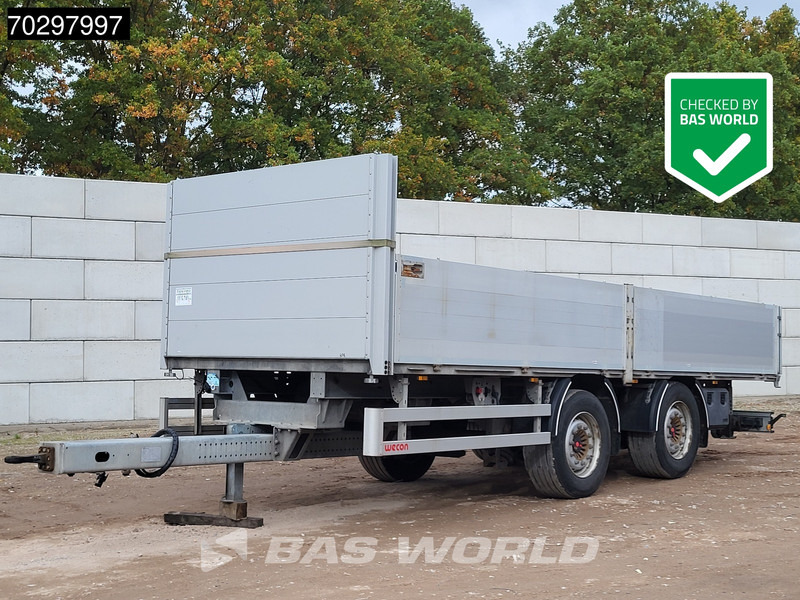 Wecon PC Kooi aap Lift-Axle - Platforminė/ Bortinė priekaba: foto 1 Wecon PC Kooi aap Lift-Axle - Platforminė/ Bortinė priekaba: foto 1