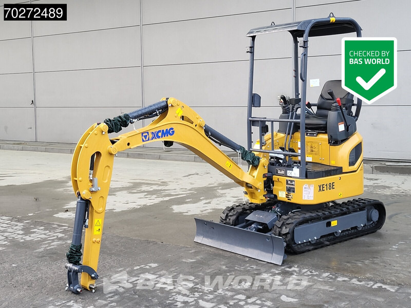 XCMG XE18 E 2 YEARS FACTORY WARRANTY - KUBOTA ENGINE - Mini ekskavatorius: foto 1 XCMG XE18 E 2 YEARS FACTORY WARRANTY - KUBOTA ENGINE - Mini ekskavatorius: foto 1