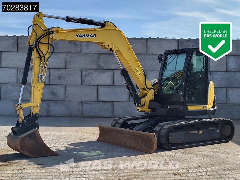 Yanmar SV100 -2A - Vikšrinis ekskavatorius: foto 1 Yanmar SV100 -2A - Vikšrinis ekskavatorius: foto 1