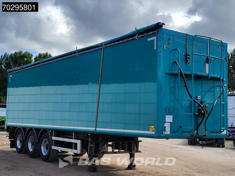 Kraker CF-Z 3 axles Agrar-gmp Liftachse - Su slankiojanciomis grindimis puspriekabė: foto 3 Kraker CF-Z 3 axles Agrar-gmp Liftachse - Su slankiojanciomis grindimis puspriekabė: foto 3