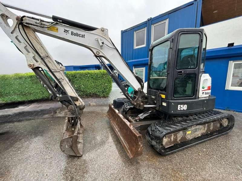 Bobcat E50 - Mini ekskavatorius: foto 4 Bobcat E50 - Mini ekskavatorius: foto 4