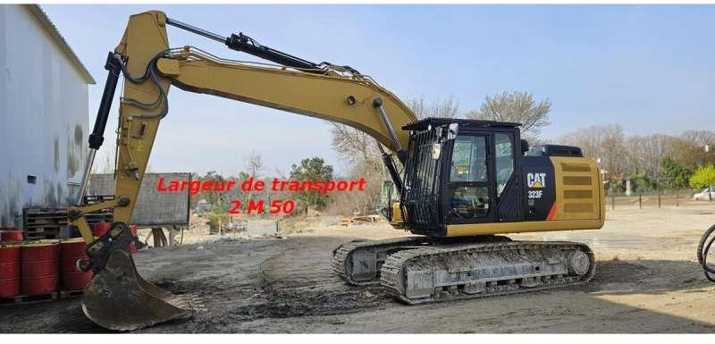 Caterpillar 323F - Vikšrinis ekskavatorius: foto 1 Caterpillar 323F - Vikšrinis ekskavatorius: foto 1