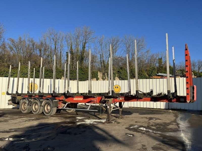 Fruehauf GRUMIERE 3 ESSIEUX - Miškovežio puspriekabė: foto 1 Fruehauf GRUMIERE 3 ESSIEUX - Miškovežio puspriekabė: foto 1