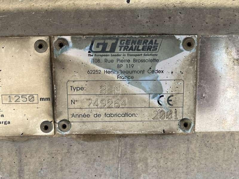 Savivartis puspriekabė General Trailers 3 ESSIEUX: foto 31