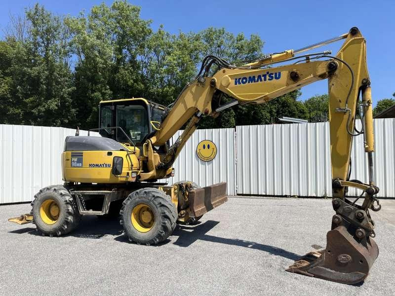 Komatsu PW98MR-6 - Ratinis ekskavatorius: foto 1 Komatsu PW98MR-6 - Ratinis ekskavatorius: foto 1