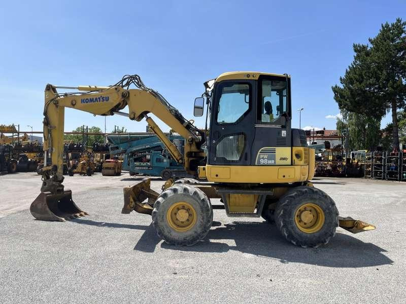 Komatsu PW98MR-6 - Ratinis ekskavatorius: foto 4 Komatsu PW98MR-6 - Ratinis ekskavatorius: foto 4