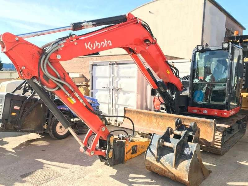 Kubota KX080-4 - Mini ekskavatorius: foto 2 Kubota KX080-4 - Mini ekskavatorius: foto 2