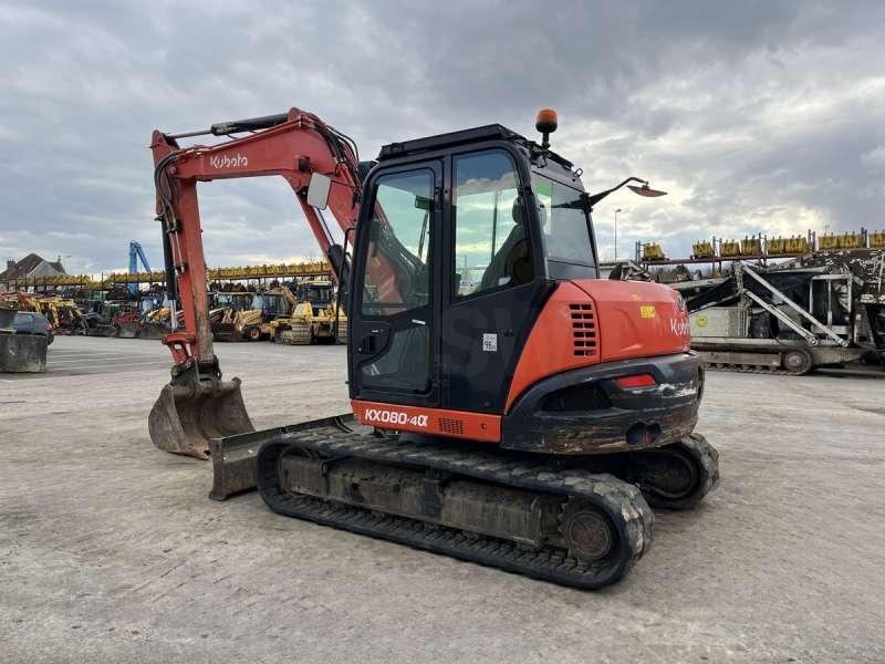 Kubota KX080-4A - Vikšrinis ekskavatorius: foto 5 Kubota KX080-4A - Vikšrinis ekskavatorius: foto 5