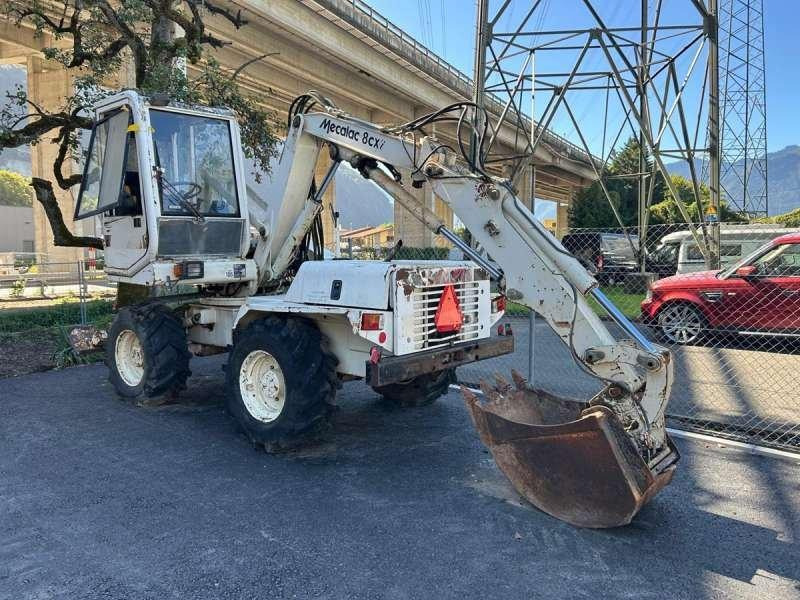 Mecalac 8CXI - Ratinis ekskavatorius: foto 3 Mecalac 8CXI - Ratinis ekskavatorius: foto 3