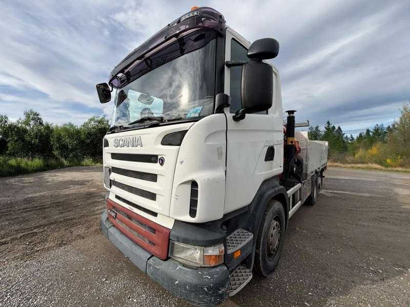 Scania R420 - Platforminis/ Bortinis sunkvežimis: foto 1 Scania R420 - Platforminis/ Bortinis sunkvežimis: foto 1