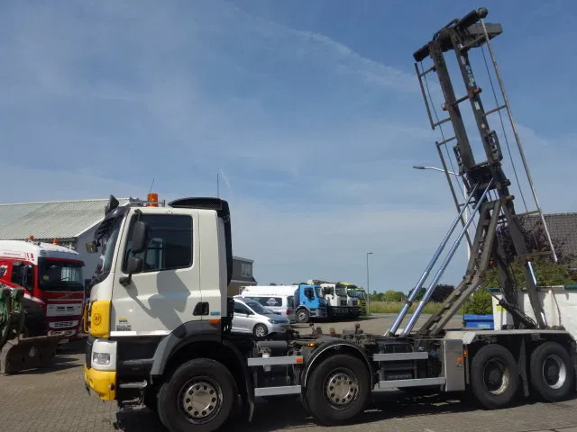 DAF CF 410 8X4 NCH CONTAINER SYSTEEM 32 TON 90 graden silo containers,25 CUB CONTAINER - Sunkvežimis - kabelių sistema: foto 4 DAF CF 410 8X4 NCH CONTAINER SYSTEEM 32 TON 90 graden silo containers,25 CUB CONTAINER - Sunkvežimis - kabelių sistema: foto 4