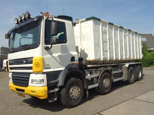 DAF CF 410 8X4 NCH CONTAINER SYSTEEM 32 TON 90 graden silo containers - Sunkvežimis - kabelių sistema: foto 3 DAF CF 410 8X4 NCH CONTAINER SYSTEEM 32 TON 90 graden silo containers - Sunkvežimis - kabelių sistema: foto 3