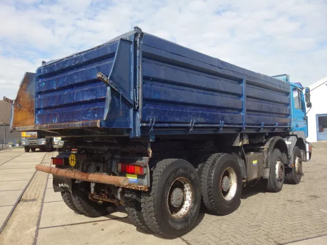 MAN 41-414 MEILLER KIPPER 8X4,MANUAL POMP - Savivartis sunkvežimis: foto 4 MAN 41-414 MEILLER KIPPER 8X4,MANUAL POMP - Savivartis sunkvežimis: foto 4