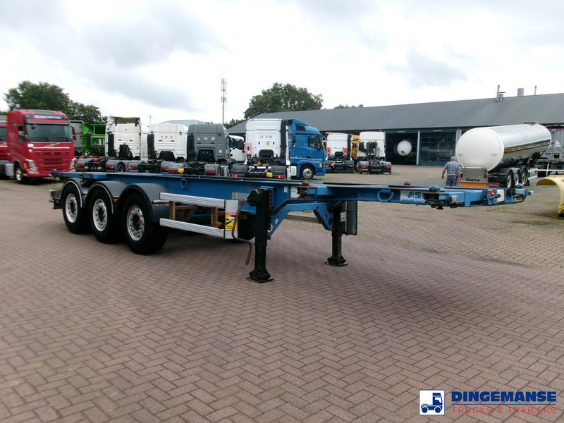 ASCA 3-axle container trailer 20-30 ft + ADR - Konteineris-vežimus/ Sukeisti kūną puspriekabė: foto 2 ASCA 3-axle container trailer 20-30 ft + ADR - Konteineris-vežimus/ Sukeisti kūną puspriekabė: foto 2
