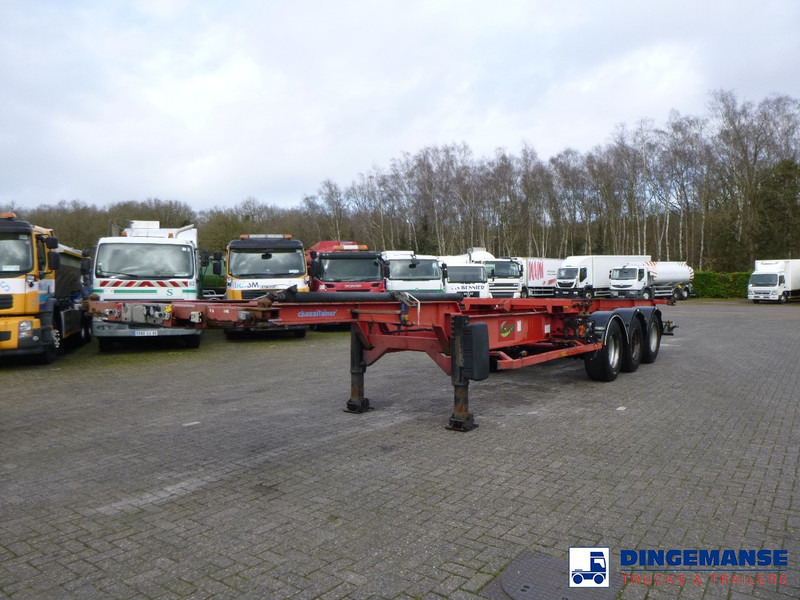 ASCA 3-axle container trailer - Konteineris-vežimus/ Sukeisti kūną puspriekabė: foto 1 ASCA 3-axle container trailer - Konteineris-vežimus/ Sukeisti kūną puspriekabė: foto 1