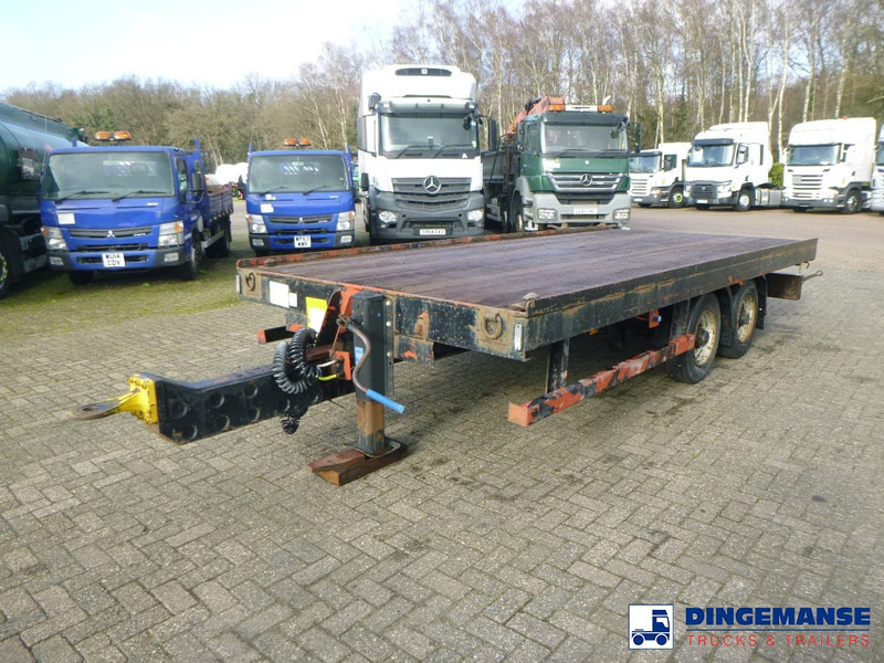 Adcliffe 2-axle drawbar platform trailer 7 t - Platforminė/ Bortinė priekaba: foto 1 Adcliffe 2-axle drawbar platform trailer 7 t - Platforminė/ Bortinė priekaba: foto 1