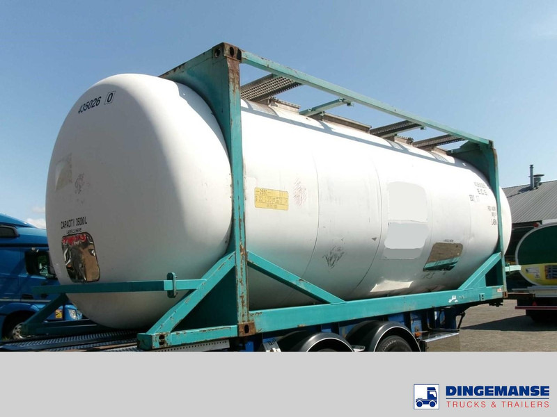 BSLT Chemical tank container inox L4BN / 20 ft / 35 m3 / IMO 4 - Sandėliavimo talpykla: foto 3 BSLT Chemical tank container inox L4BN / 20 ft / 35 m3 / IMO 4 - Sandėliavimo talpykla: foto 3