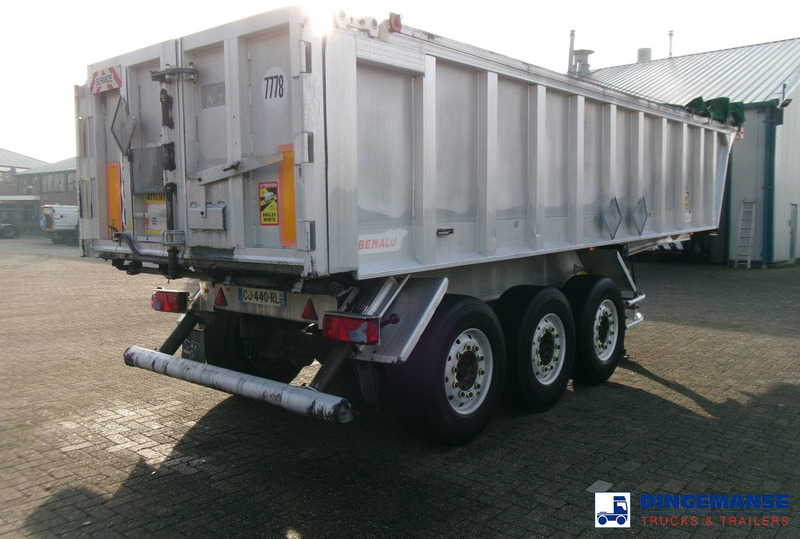Benalu Tipper trailer alu 22 m3 + tarpaulin - Savivartis puspriekabė: foto 4 Benalu Tipper trailer alu 22 m3 + tarpaulin - Savivartis puspriekabė: foto 4