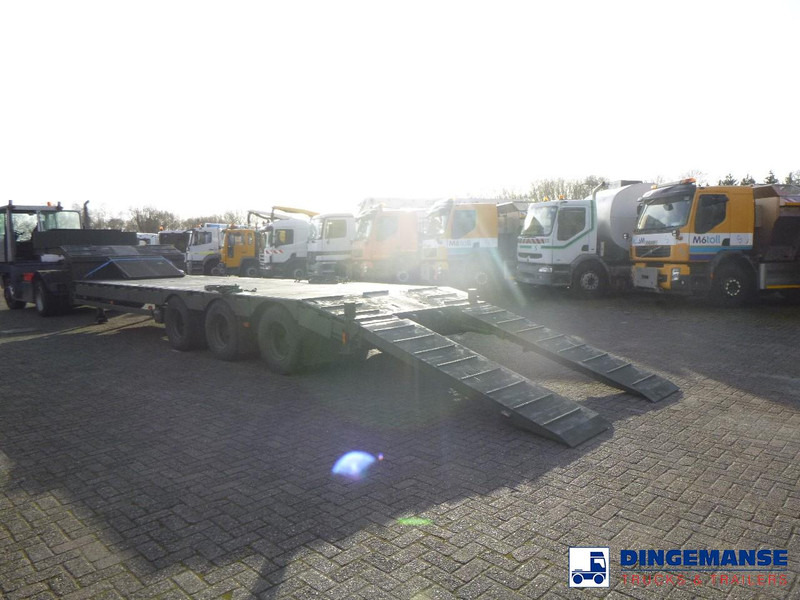 Broshuis 3-axle semi-lowbed trailer E-2130 / 73 t + ramps - Žemo profilio platforma puspriekabė: foto 5 Broshuis 3-axle semi-lowbed trailer E-2130 / 73 t + ramps - Žemo profilio platforma puspriekabė: foto 5