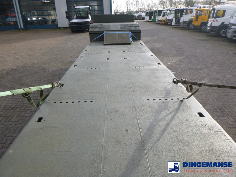 Žemo profilio platforma puspriekabė Broshuis 3-axle semi-lowbed trailer E-2130 / 73 t + ramps: foto 8