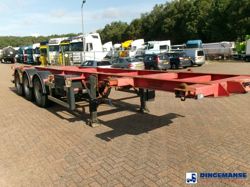 Burg 3-axle container chassis 20,30 ft + ADR - Konteineris-vežimus/ Sukeisti kūną puspriekabė: foto 2 Burg 3-axle container chassis 20,30 ft + ADR - Konteineris-vežimus/ Sukeisti kūną puspriekabė: foto 2