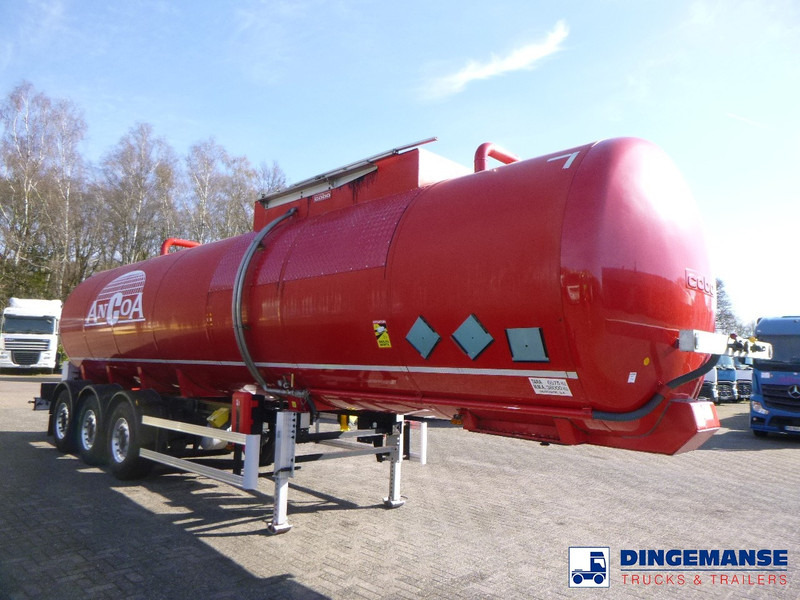 COBO Bitumen tank inox 34 m3 / 1 comp - Puspriekabė cisterna: foto 2 COBO Bitumen tank inox 34 m3 / 1 comp - Puspriekabė cisterna: foto 2