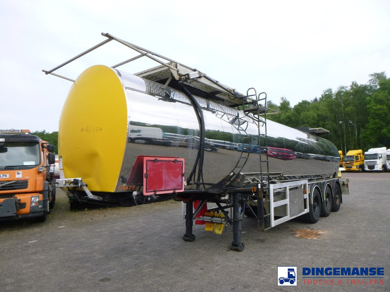 Crane Fruehauf Bitumen tank inox 28 m3 / 1 comp - Puspriekabė cisterna: foto 1 Crane Fruehauf Bitumen tank inox 28 m3 / 1 comp - Puspriekabė cisterna: foto 1