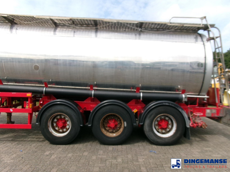 Crane Fruehauf Chemical ACID Rubber tank inox 30 m3 / 1 comp - Puspriekabė cisterna: foto 5 Crane Fruehauf Chemical ACID Rubber tank inox 30 m3 / 1 comp - Puspriekabė cisterna: foto 5