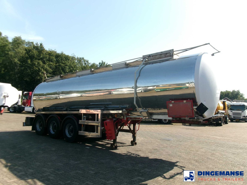Crane Fruehauf Chemical ACID tank inox 30 m3 / 1 comp - Puspriekabė cisterna: foto 2 Crane Fruehauf Chemical ACID tank inox 30 m3 / 1 comp - Puspriekabė cisterna: foto 2