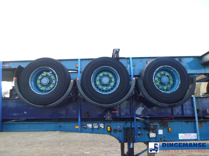 Crane Fruehauf Stack - 3 x container trailer 20-20-30-40 ft - Konteineris-vežimus/ Sukeisti kūną puspriekabė: foto 5 Crane Fruehauf Stack - 3 x container trailer 20-20-30-40 ft - Konteineris-vežimus/ Sukeisti kūną puspriekabė: foto 5