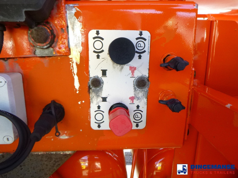 Puspriekabė cisterna Crossland Vacuum tank alu 33 m3 / 1 comp: foto 10