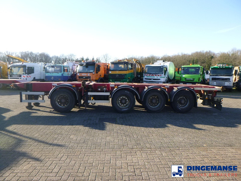 D-Tec 4-axle container combi trailer (3 + 1 axles) 20-30-40-45 ft - Konteineris-vežimus/ Sukeisti kūną puspriekabė: foto 5 D-Tec 4-axle container combi trailer (3 + 1 axles) 20-30-40-45 ft - Konteineris-vežimus/ Sukeisti kūną puspriekabė: foto 5