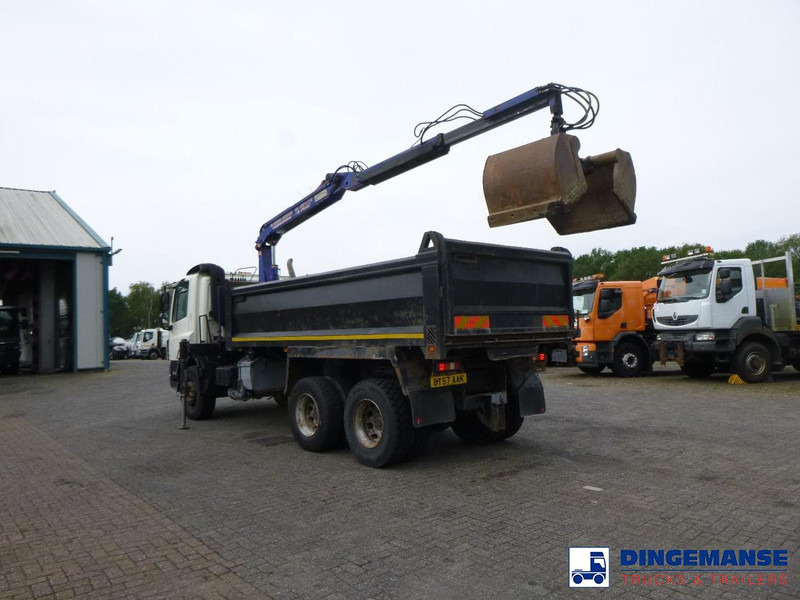 Sunkvežimis su kranu DAF CF 75.310 6x4 RHD tipper + HMF 1144 K-1 + grapple: foto 8 Sunkvežimis su kranu DAF CF 75.310 6x4 RHD tipper + HMF 1144 K-1 + grapple: foto 8