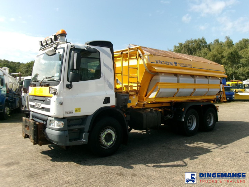 DAF CF 75.360 6X4 RHD gritter / salt spreader - Sniego valymo mašina: foto 1 DAF CF 75.360 6X4 RHD gritter / salt spreader - Sniego valymo mašina: foto 1