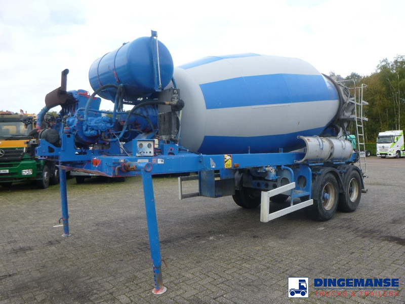 De Buf De Buf mixer trailer 10 m3 - Betonvežio puspriekabė: foto 1 De Buf De Buf mixer trailer 10 m3 - Betonvežio puspriekabė: foto 1