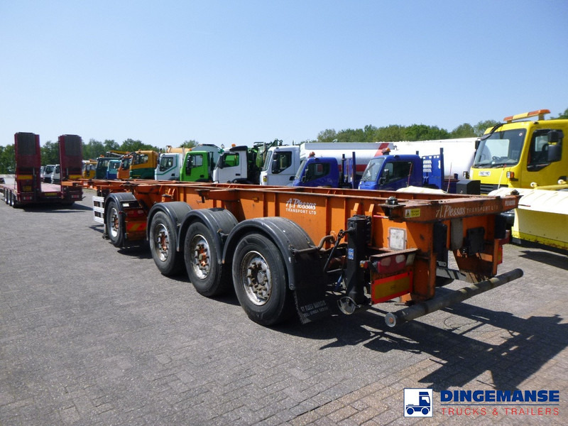 Dennison 4-axle container combi trailer (3 + 1 axles) 20-30-40-45 ft - Konteineris-vežimus/ Sukeisti kūną puspriekabė: foto 3 Dennison 4-axle container combi trailer (3 + 1 axles) 20-30-40-45 ft - Konteineris-vežimus/ Sukeisti kūną puspriekabė: foto 3
