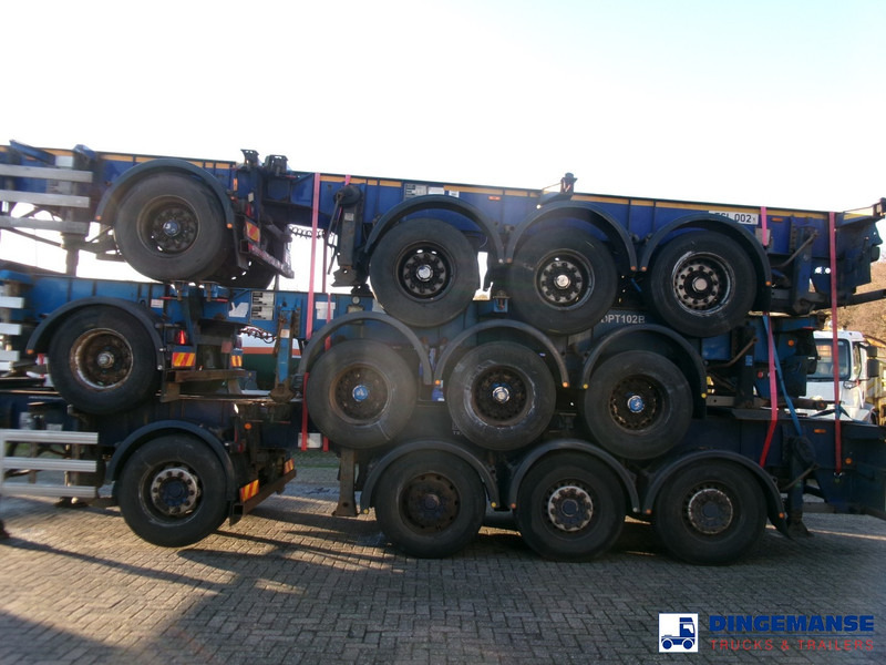 Dennison Stack - 3 x splitter container chassis 20-30-40-45 ft - Konteineris-vežimus/ Sukeisti kūną puspriekabė: foto 5 Dennison Stack - 3 x splitter container chassis 20-30-40-45 ft - Konteineris-vežimus/ Sukeisti kūną puspriekabė: foto 5